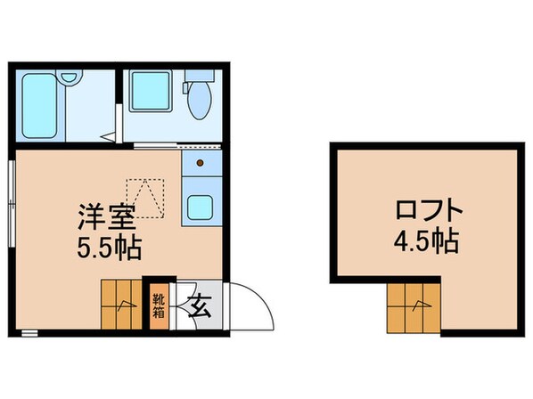 サンフォーチュンの物件間取画像